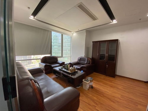 安聯大廈 精裝修 帶家具 直接入住 450平米出租 辦公樓租賃 北京我愛我家